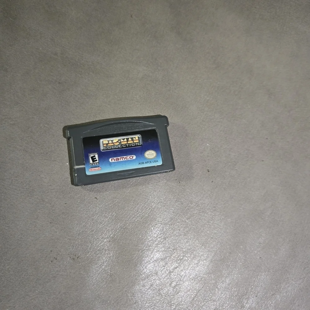 Nintendo Game Boy Advance Game Cartridges Pac- Man Collection And Super Mario 3